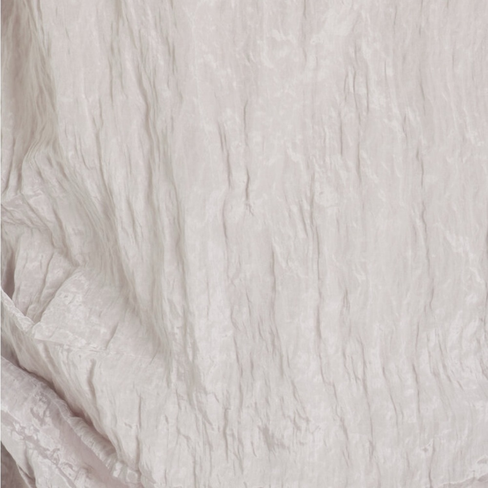SIR. Moda Operandi Exclusive Silver Ligera Open Back Top & Crinkle Satin Skirt - Picture 3 of 16